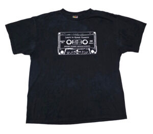 VTG 2008 Cassette Tape Graphic T-Shirt - Fruit of the Loom BEST - Size XL